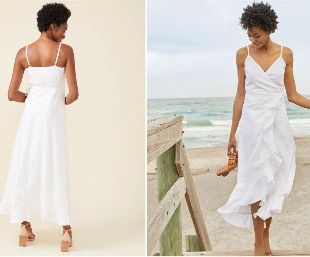 J.McLaughlin Emilia Linen Maxi Dress Size: S NWT